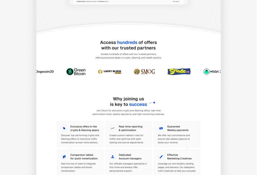 Douro : Smarter Affiliate Monetization